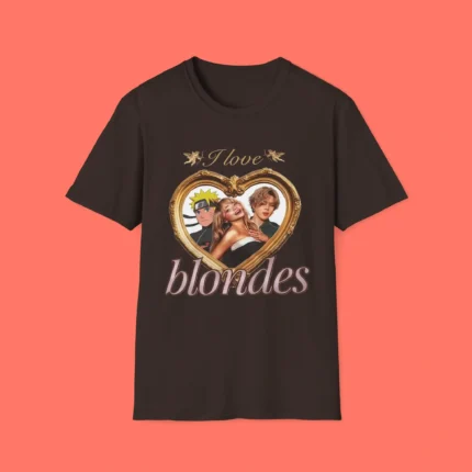 I Love Blondes Naruto Sabrina Carpenter Shirt