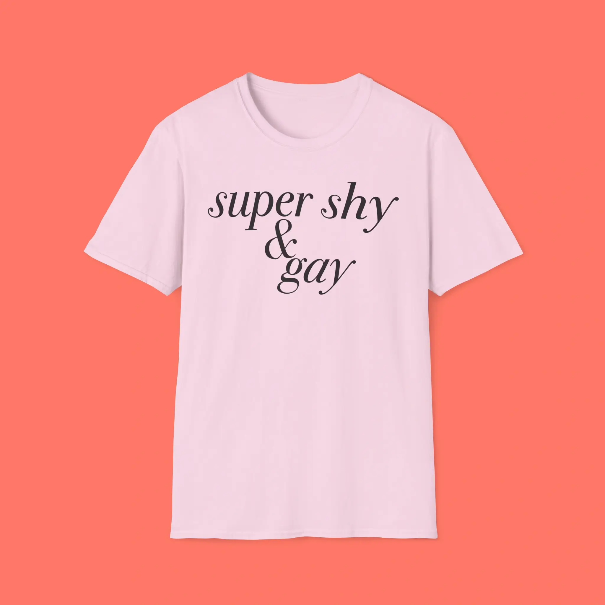 Super-Shy-And-Gay-Shirt Super Shy And Gay Shirt