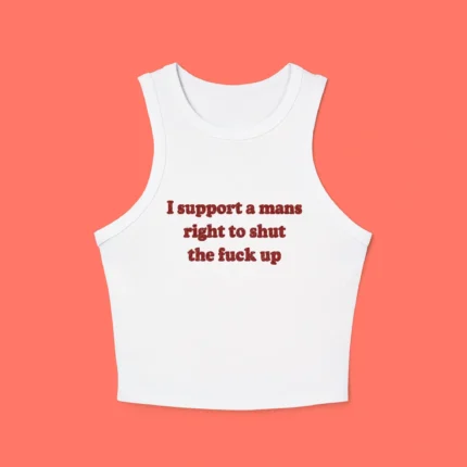 Support A Mans Right To STFU Lili Reinhart Baby Tank