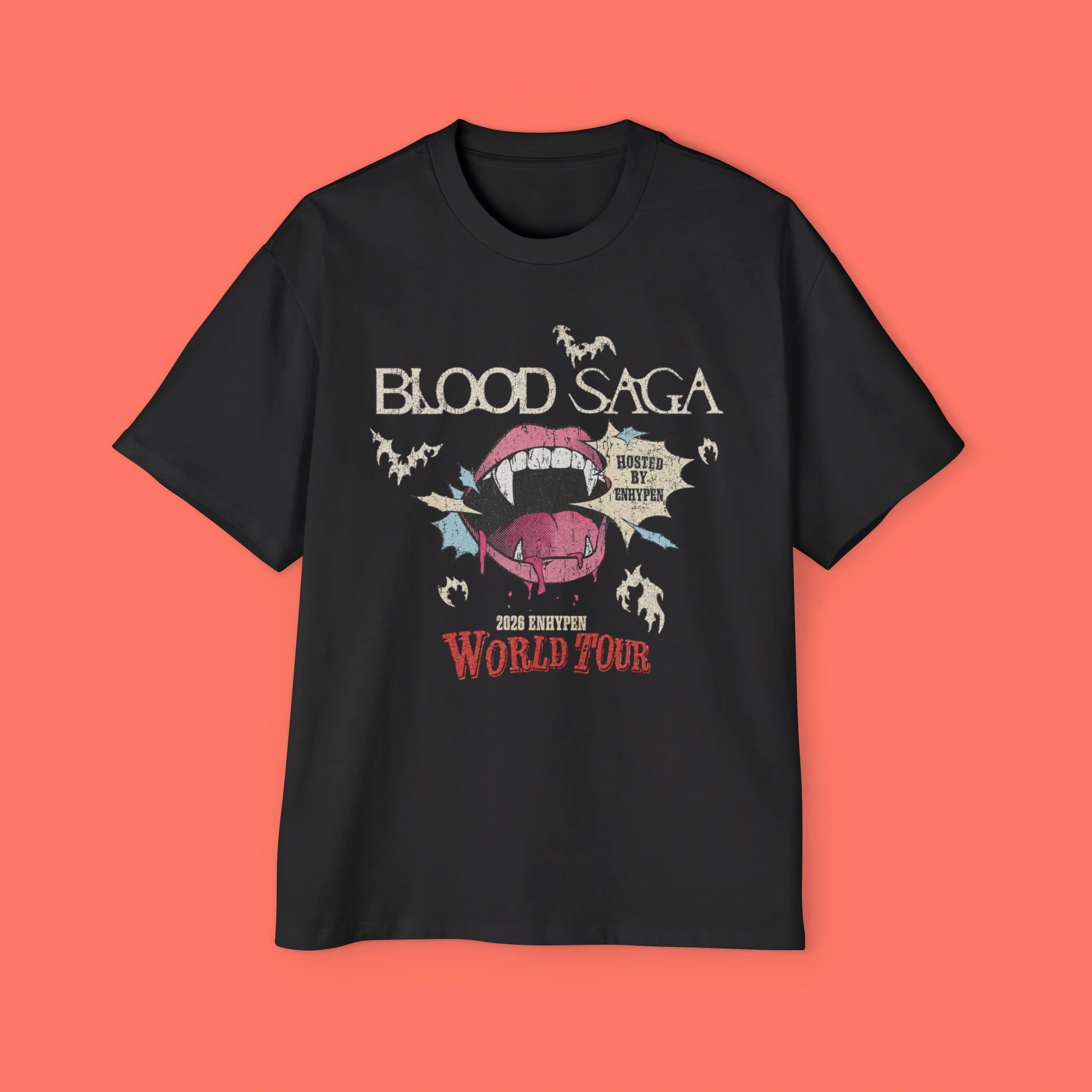 Enhypen Blood Saga World Tour Shirt - OriBubble