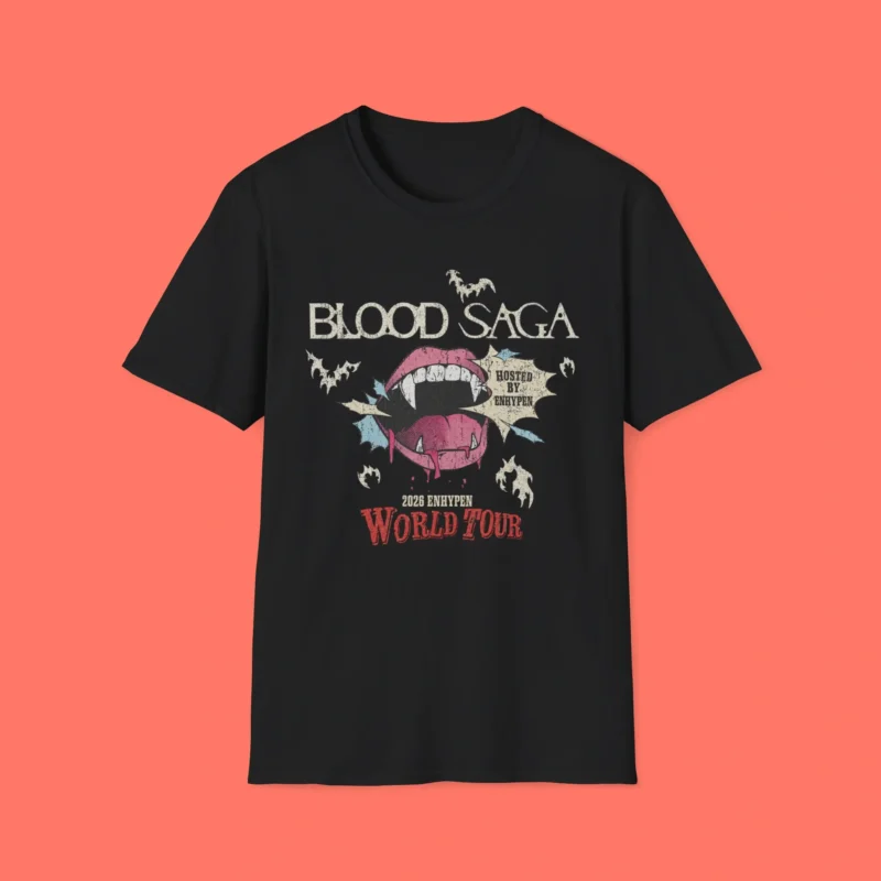 Enhypen Blood Saga World Tour Shirt - OriBubble