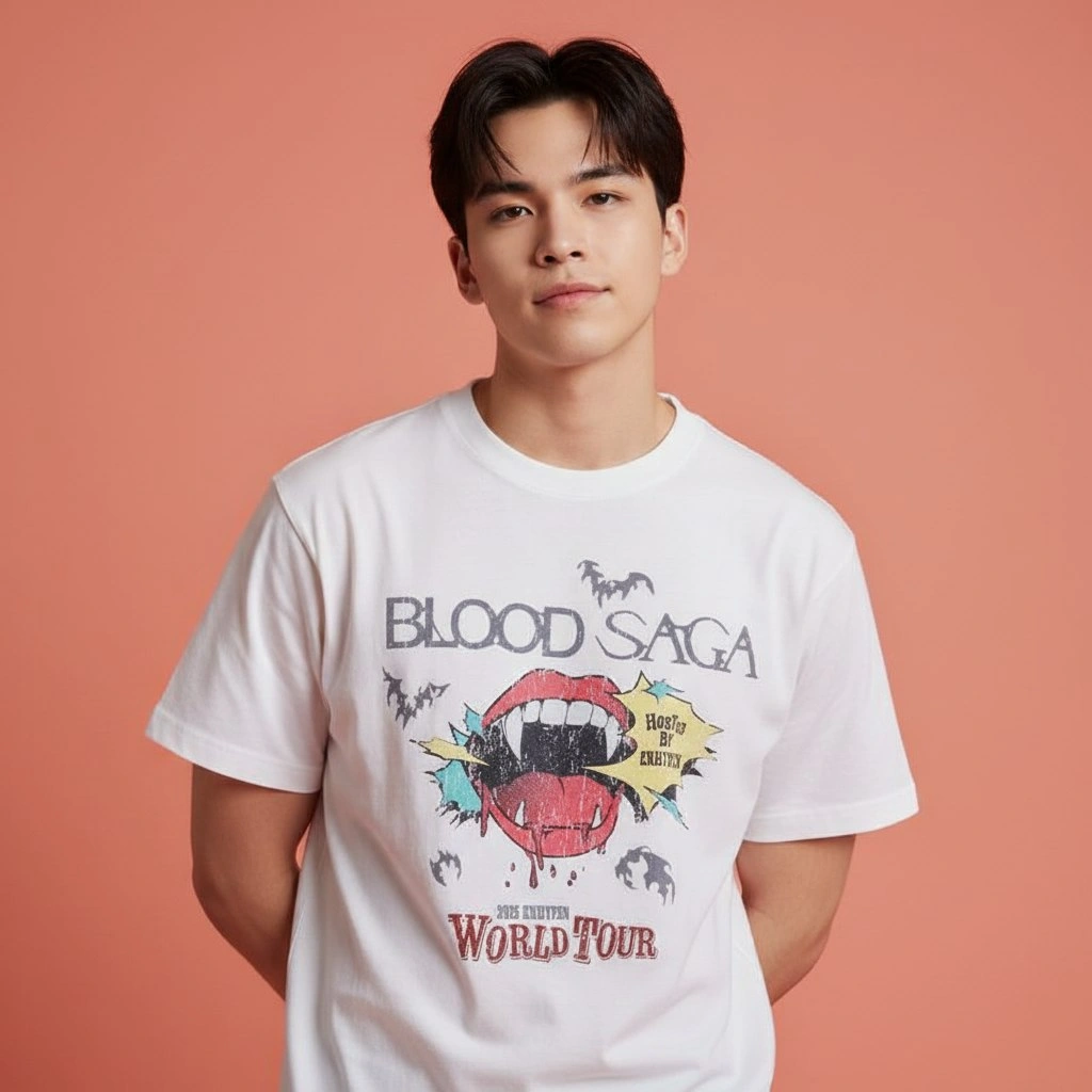 Enhypen Blood Saga World Tour Shirt - OriBubble