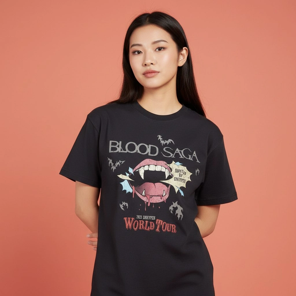 Enhypen Blood Saga World Tour Shirt - OriBubble