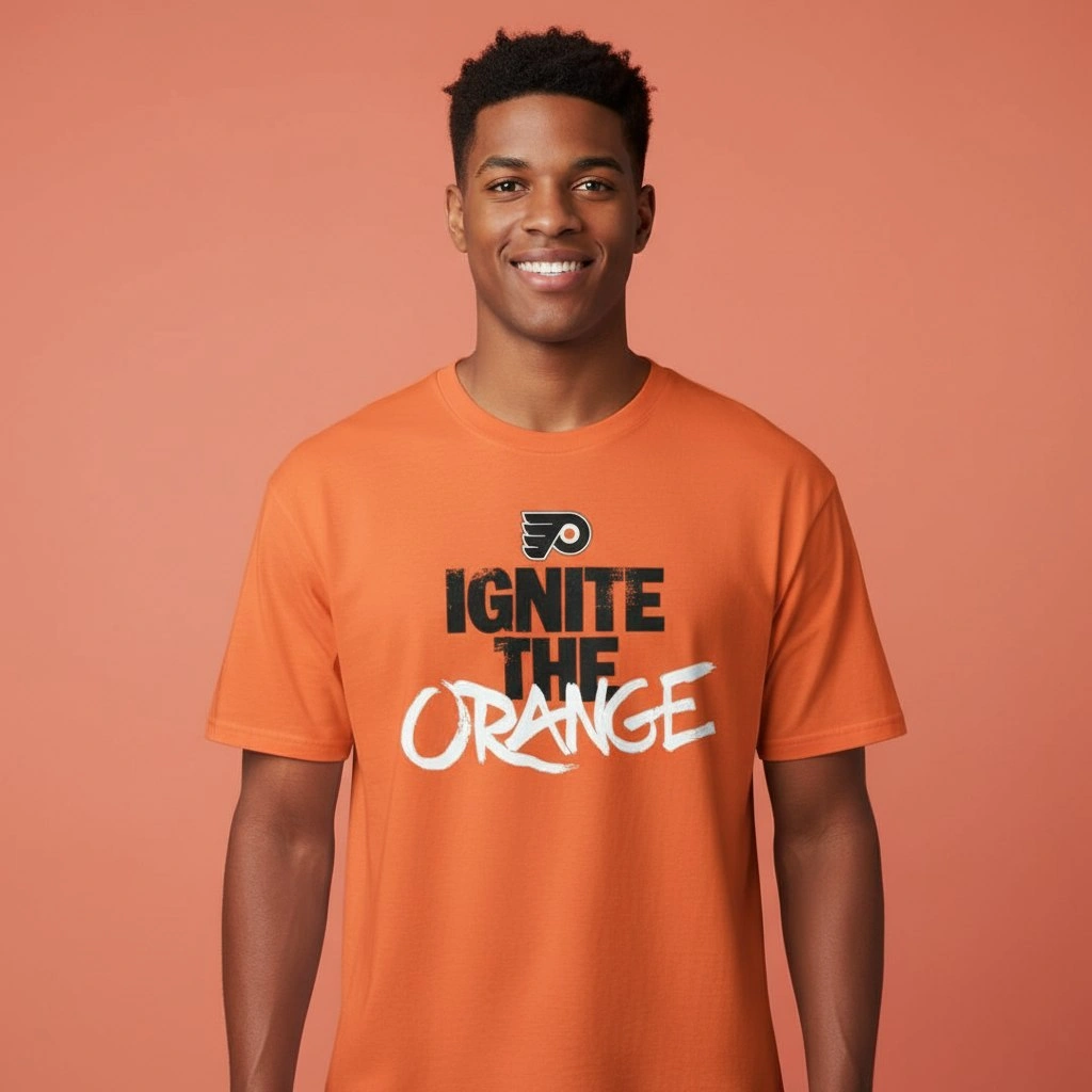 Flyers-Ignite-The-Orange-Shirt Flyers Ignite The Orange Shirt