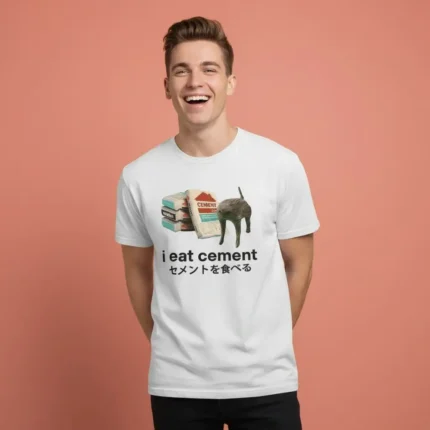 I Eat Cement Cat Shirt