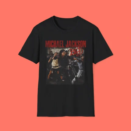 Michael Jackson Bad Tour Colman Shirt