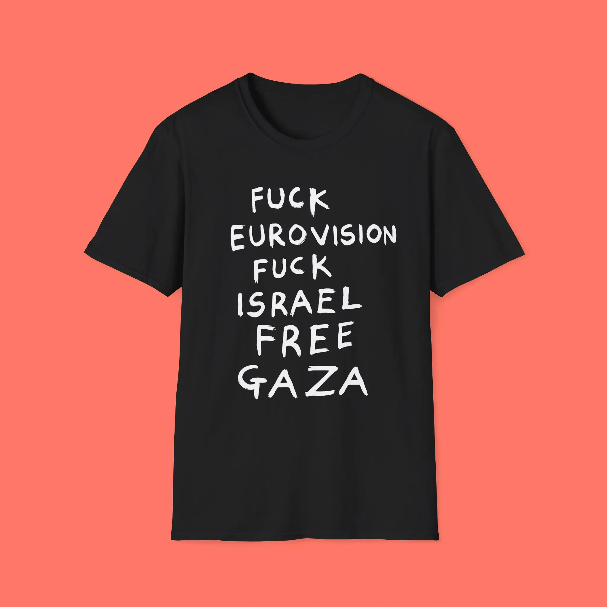 Fuck-Eurovision-Fuck-Israel-Free-Gaza-Shirt Fuck Eurovision Fuck Israel Free Gaza Shirt