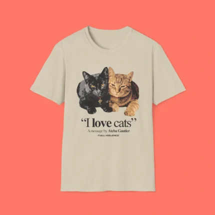 I Love Cats Ateba Gautier Shirt