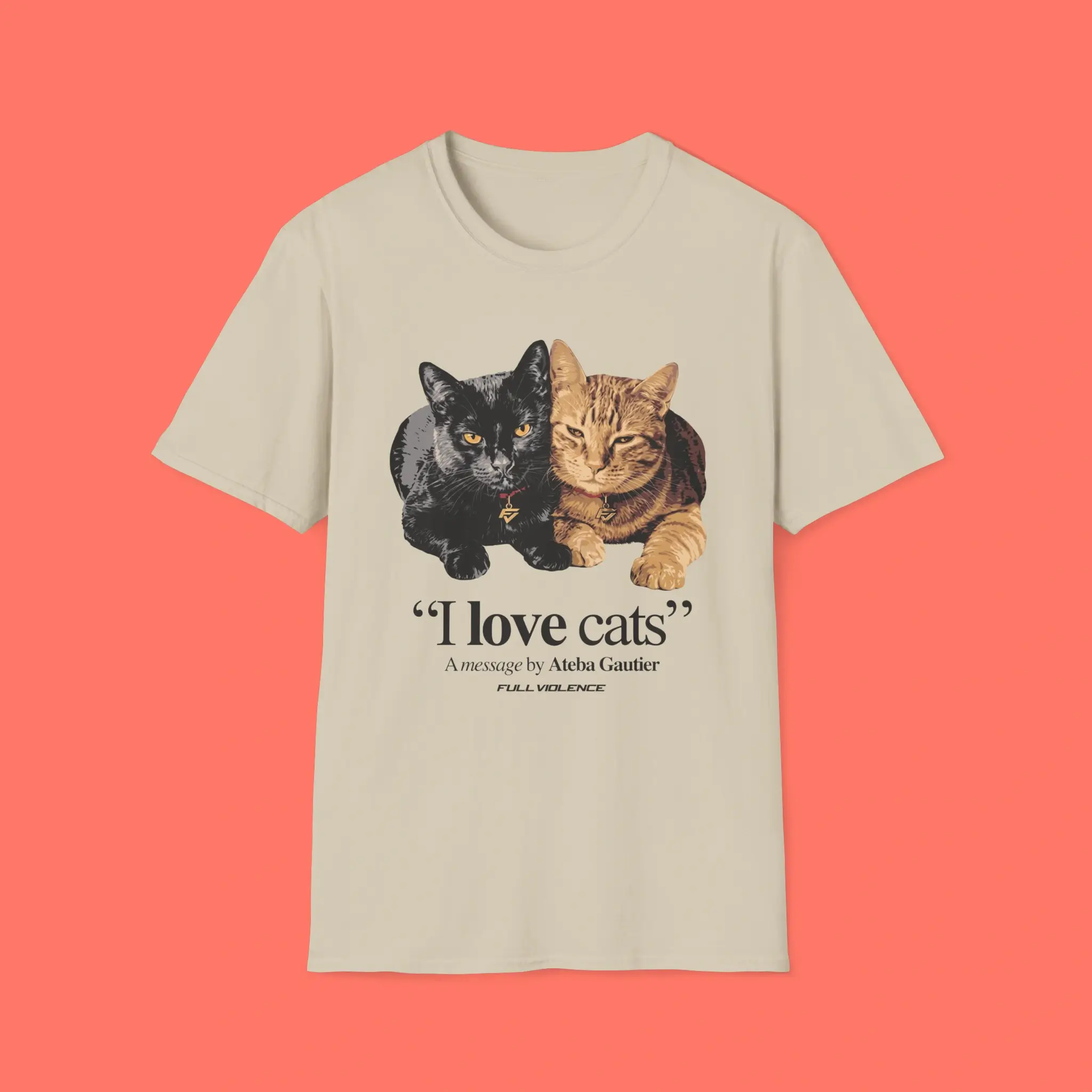I-Love-Cats-a-Message-by-Ateba-Gautier-Shirt I Love Cats Ateba Gautier Shirt