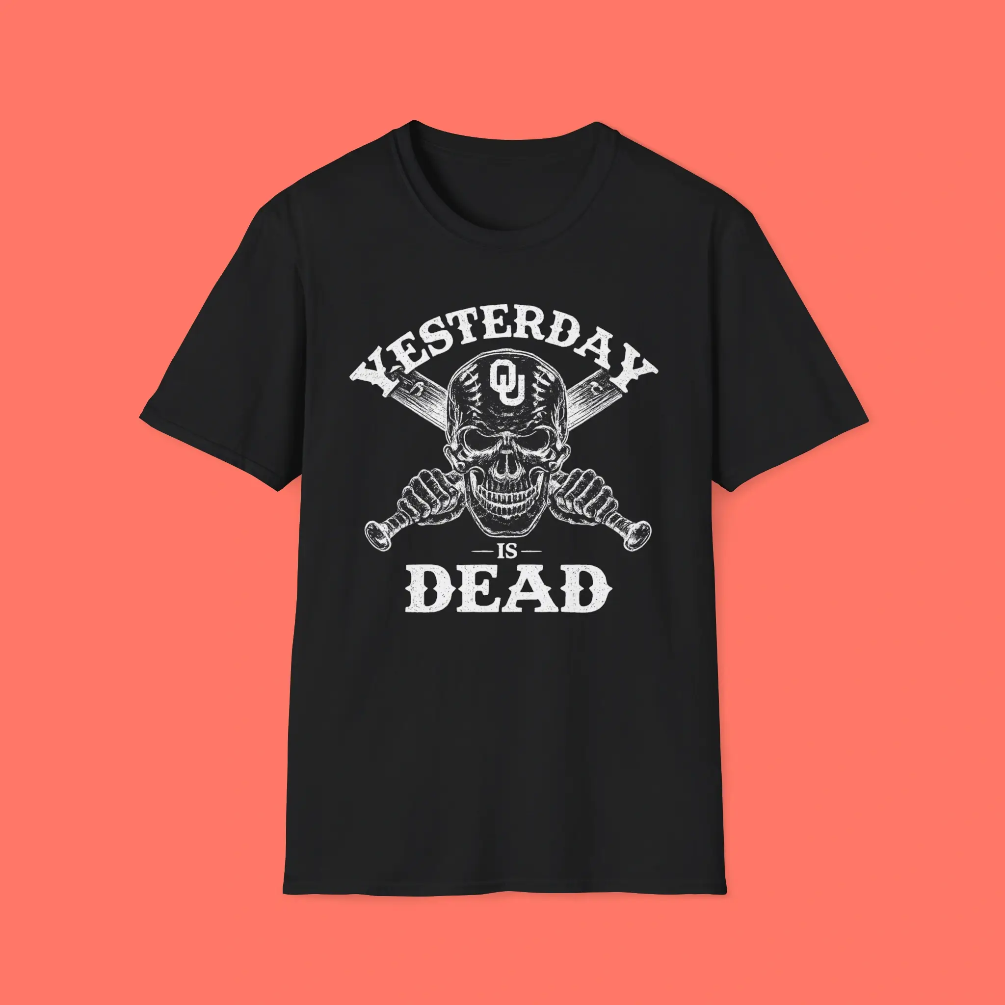 Oklahoma-Sooners-Yesterday-Is-Dead-Shirt Oklahoma Sooners Yesterday Is Dead Shirt