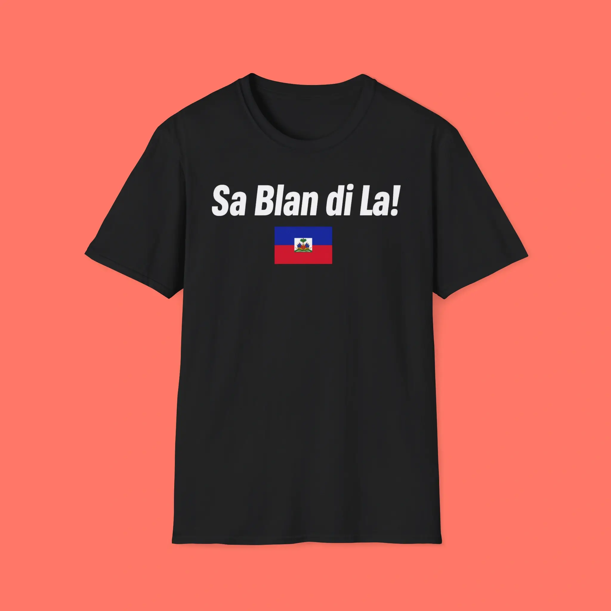 Sa-Blan-Di-La-Haitian-Shirt Sa Blan Di La Haitian Shirt