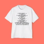 Charli XCX Rock Music Album Tracklist Premium Shirt