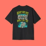 Heart Says Pit Knees Say Sit Premium Shirt