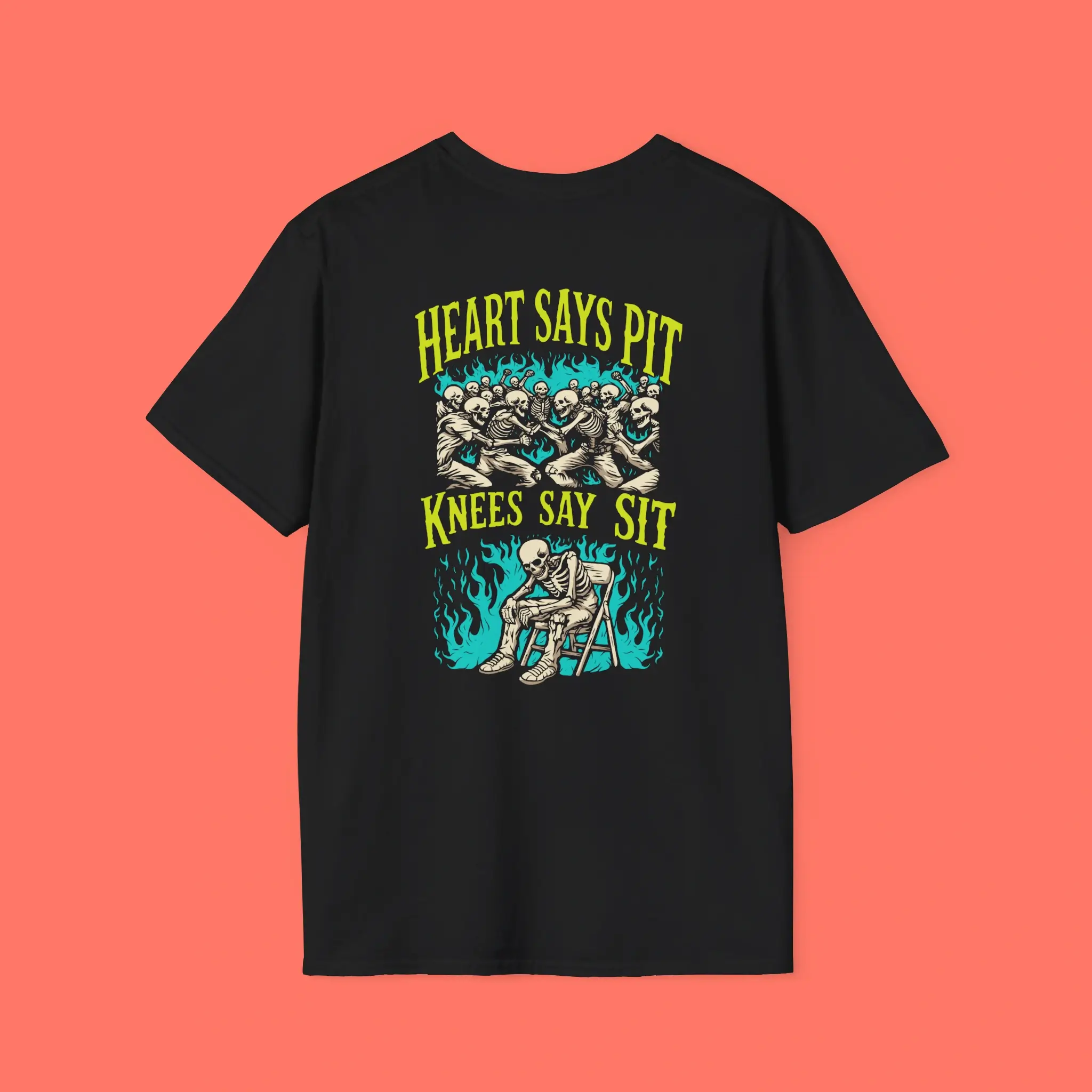 Heart Says Pit Knees Say Sit Shirt